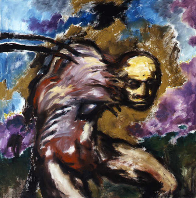 Clive Barker — Joel's Ghost, Öl auf Leinwand