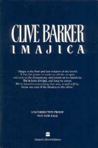Imajica — UK-Korrekturfahne, HarperCollins, 1991