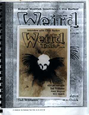 Weird Tales No 292 — spiralgebundener Proof mit eingeklebten Illustrationen, 1988, Einzelstück